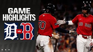 Tigers vs. Red Sox Game Highlights (5/31/24) | MLB Highlights