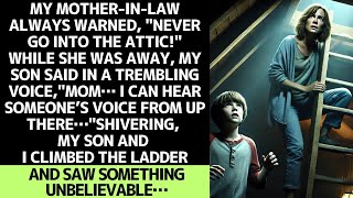 My Son Heard Voices From the Attic  We Climbed Up and Discovered the Horrifying Truth