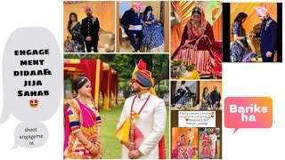 Engagement shoot📷(Bariksha) /2022 Didda & Jiju Sahab.