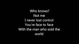 The Man Who Sold The World by Nirvana lyrics[HQ]