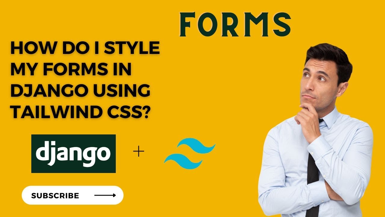 Styling Django Forms With Tailwind CSS - YouTube