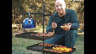 The Adventure Kings Swing BBQ is a camping must have!
