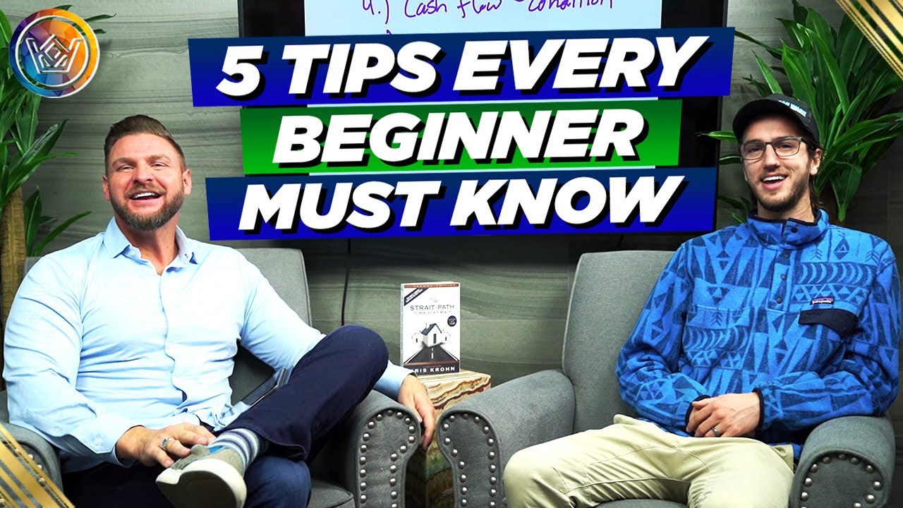 Beginner Real Estate Investor Tips Youtube