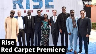 Celebrities Arrivals at Red Carpet Premiere of 'Rise'