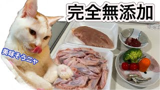 ロロの完全無添加手作りご飯【猫のご飯】