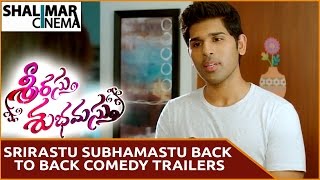 Srirastu Subhamastu Movie || Back To Back Comedy Trailers || Allu Sirish, Lavanya || Shalimarcinema
