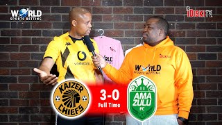 Kaizer Chiefs 3-0 Amazulu | Abstain From Tlof Tlof If You Want To Win Games | Machaka