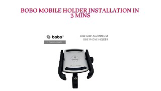 Installing BOBO Mobile Holder - Honda CB 350