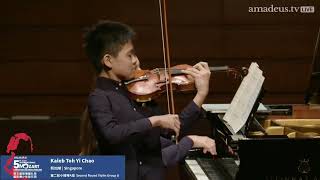 5th Zhuhai International Mozart Competition for Young Musicians Violin Group A Second Round.Stage 1