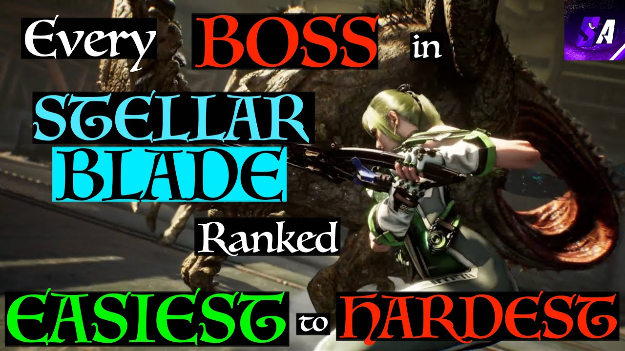 All Stellar Blade Bosses Ranked Easiest To Hardest - YouTube