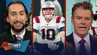 Patriots lateral goes wrong, Raiders recover & score miraculous TD | NFL | FIRST THINGS FIRST