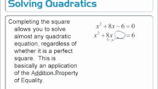 4.7: Complete the Square, Part 3