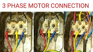 3 PHASE MOTOR CONNECTION