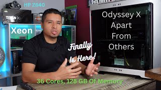 Modern Xeon builds in 2023, lian li odyssey X, and Titan Xp. Epic, Impossible Build with RGB.