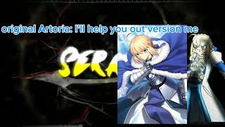 seraph(cover: Betrayed) but Artoria,shiro and ??? song it