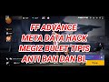 FF ADVANCE   MAGIZ BULET TIPIS .ANTI BAN DAN BL