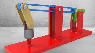 Mechanism 45 | Pump Machine Mechanism | Solidworks tutorial