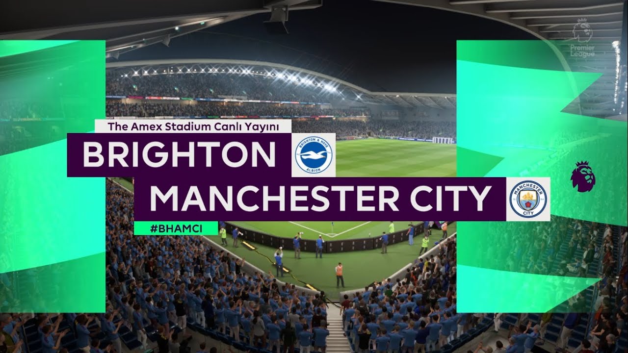 Brighton Manchester City Full Game Highlights Premier League - YouTube