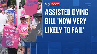 Assisted dying bill almost certain to fail - Sky News understands