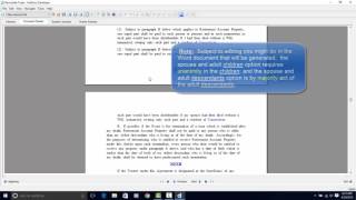 Estate Planning Document Assembly Tutorial Part 2