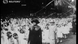 Catholic procession through Manchester (1921)