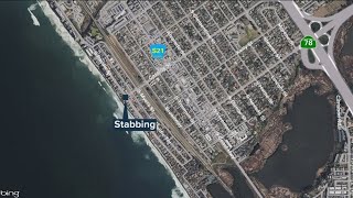 Two in custody after four stabbed near Oceanside beach, police say