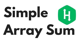 Simple Sum Array Hackerank challenge solution in PHP