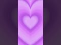 dreamy purple aura gradient heart tunnel loop