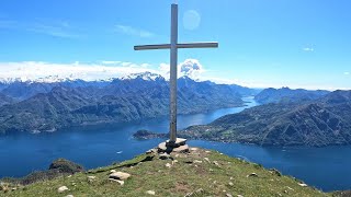 Monti Galbiga, Crocione e Tremezzo  -Como -Trekking Lombardia