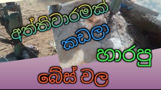 Bes walawal.  / Sl mesan guide. අත්තිවාරමක් කඩලා හාරපු බේස් වල.