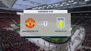 Manchester United vs Aston Villa (10/11/2022) EFL Cup FIFA 23