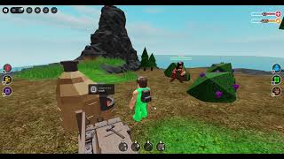 I played Roblox The Survival Game!!!