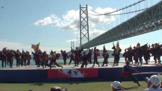 近畿大学よさこい連　洗心　～2011神戸よさこいまつり(舞子公園)