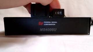 Federal Signal MS4000U