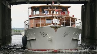 Classic motor yacht Euros II was launched as Pelikaan II in 1949