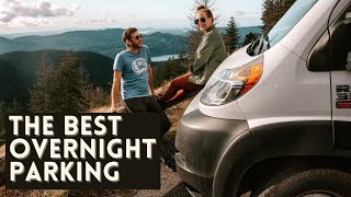 VAN LIFE TIPS | where we park at night