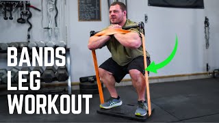 Build Stronger, Sculpted Legs in 30 Minutes | Full Resistance Band Leg Workout at Home!