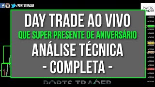 🔴 Day Trade Ao VIVO: Operando A Leitura De Candle No Mercado De Capitais