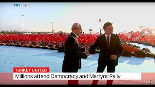 Turkey's main opposition CHP Leader Kemal Kilicdaroglu's speech at Democracy and Martyrs' Rally