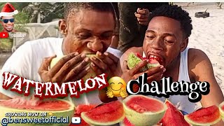 watermelon fruit 🍉 😋 challenge | eating challenge | food lover | hunger game | food challenge 😋