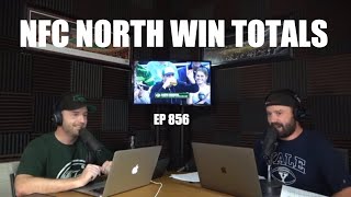 NFC North Win Totals Preview (Ep. 856) - Sports Gambling Podcast
