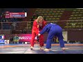 1/2 Women's GP GI - 58 kg: O. PASHINA (RUS) v. M. DESCHAMPS (FRA)