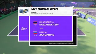 Mananchaya Sawangkaew THA vs Dalila Jakupovic SLO  - HighLights