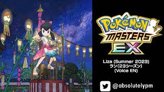 🇺🇸🎙️ #0030_40 - Liza (Summer 2023)/ラン（２３シーズン） - EN | Pokémon Masters EX