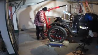 1923 Ford Model T Engine Removal