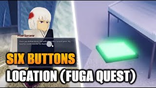 (JUJUTSU INFINITE) All The 6 Buttons Location For Fuga Quest, Frost Sorcerer Quest, Snow Fortress