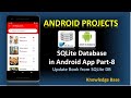 SQLite Database in Android Part-8 | Update Book Functionality | Android Projects #android