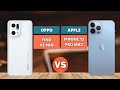 Oppo Find X5 Pro 5G vs Apple Iphone 13 Pro Max 5G | COMPARE