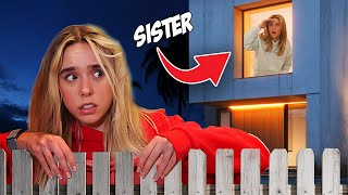 SNEAKING OUT IN FRONT OF MY SISTER!!