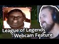 Forsen Reacts To New! League of Legends Webcam Feature